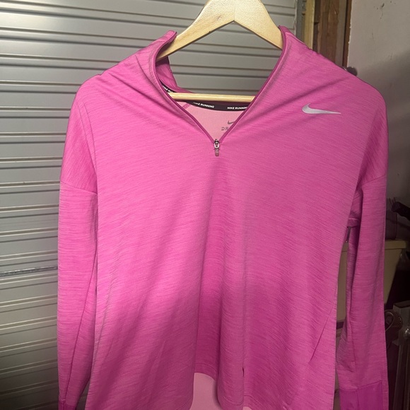 Nike Tops - Pink - Size Small - Dry Fit Long Sleeve Turtle Neck Zip